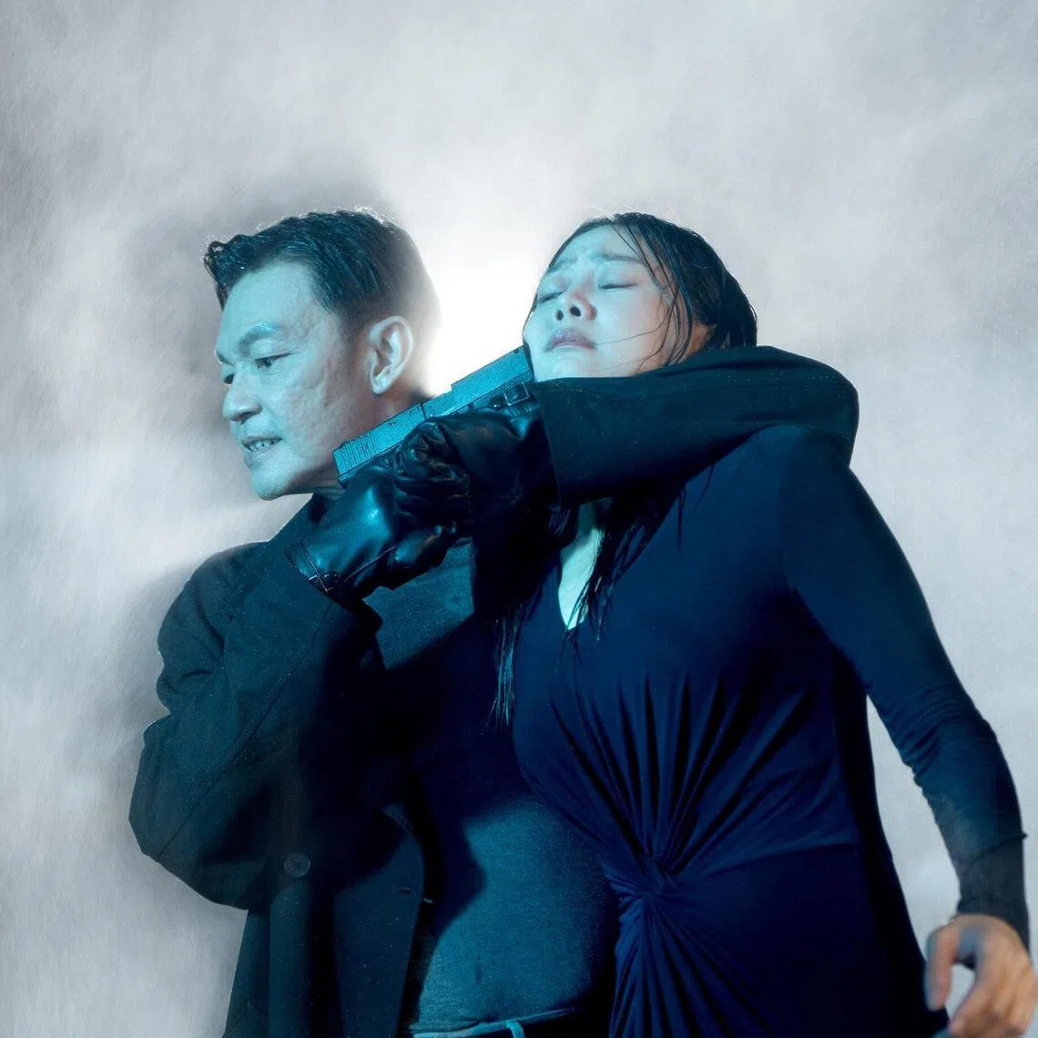 Mark Lee (left) and Tasha Low in microdrama Seven Days Reborn.