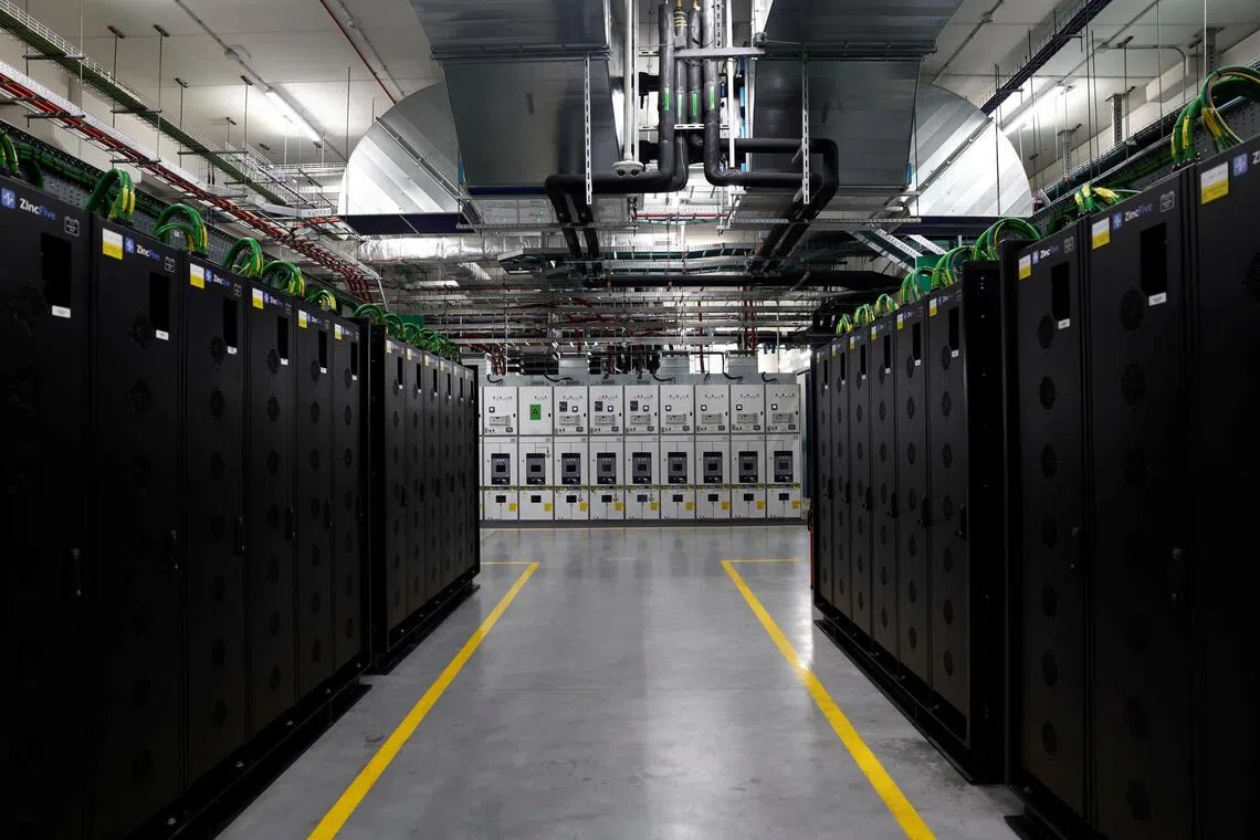 straitstimes.com - AI data centre projects boost US warehouse demand and rents, real estate company JLL says
