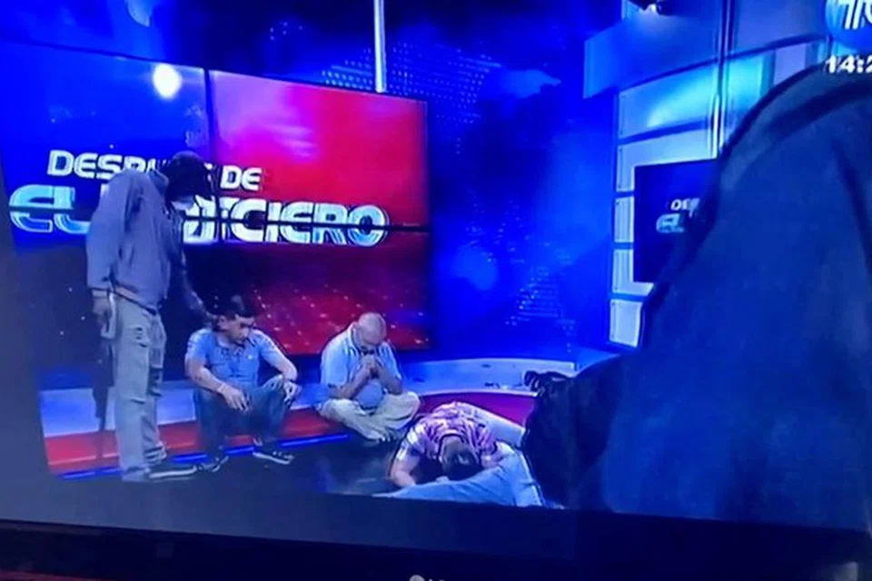 Ecuador TV station hostage recounts 'surreal' armed takeover | The ...