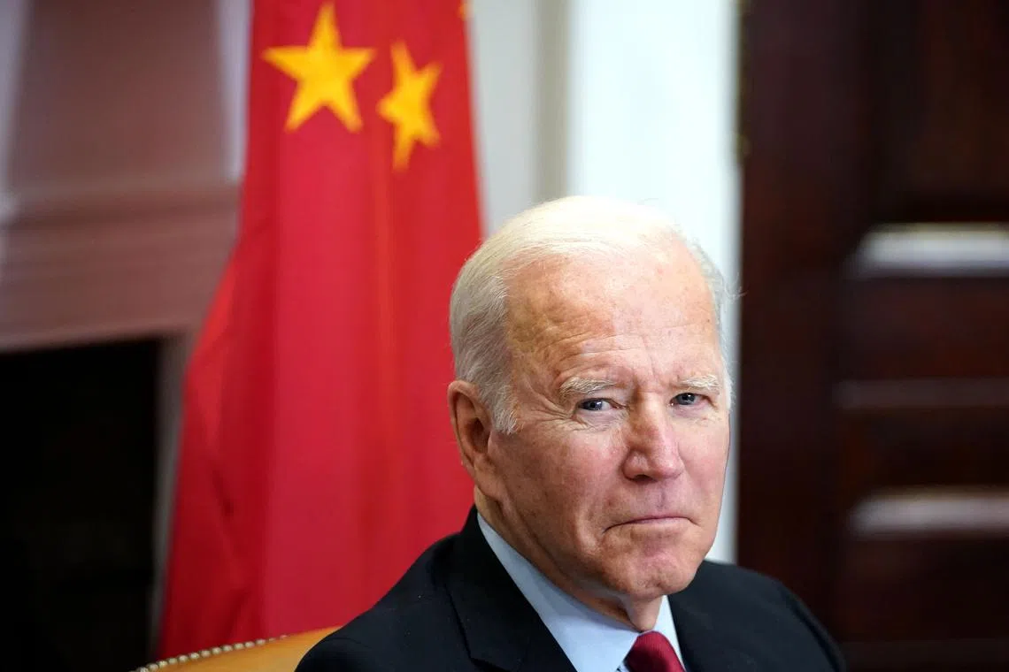 The global rivalry between the two countries grew when the Biden administration on Thursday broadened its crackdown on China’s chip industry.