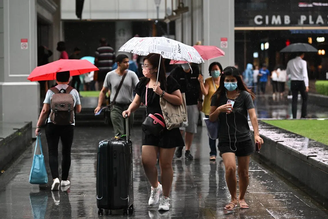 The continued wet weather is an extension of what occurred in October.