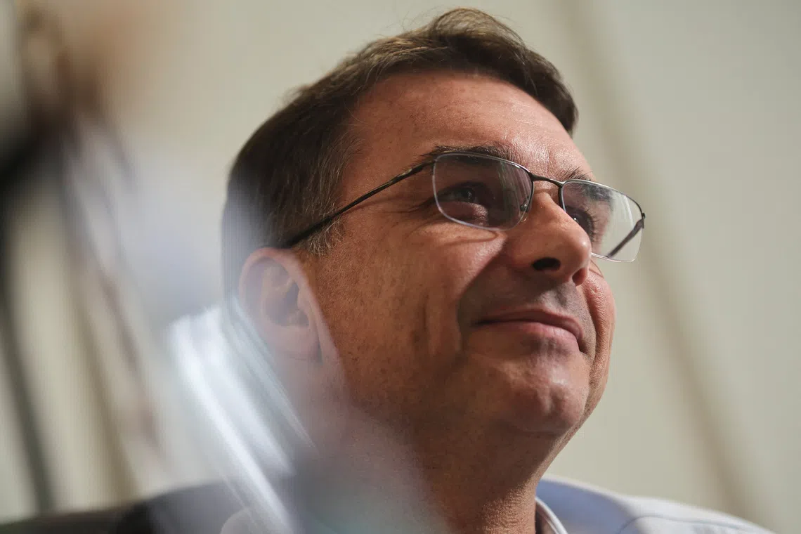 Brazil Senator Bolsonaro vows to moderate father's legacy in presidential run