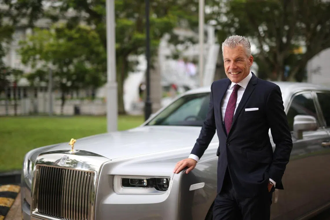 Torsten Müller-Ötvös, chief executive officer of Rolls-Royce Motor Cars.