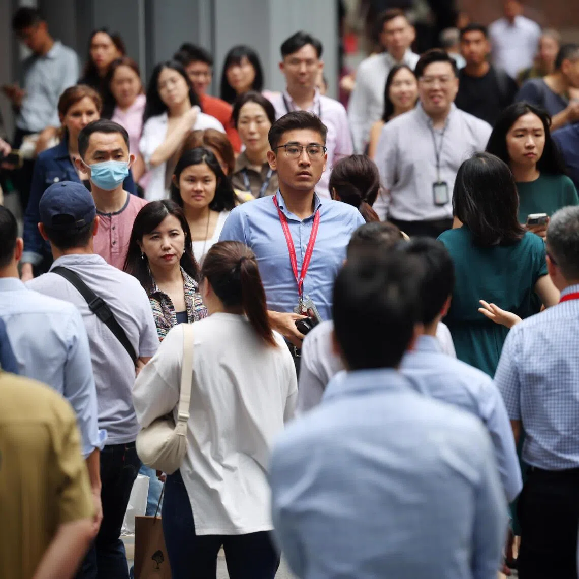 Singapore workers are bidding their time for the right time and opportunity to move, said employment experts. 