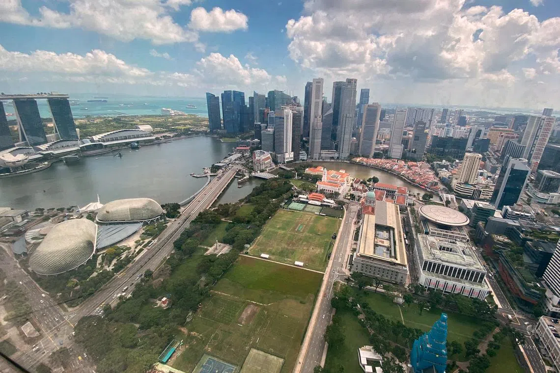 The temporary restricted areas will cover most parts of Singapore, including the Padang, the venue for NDP.
