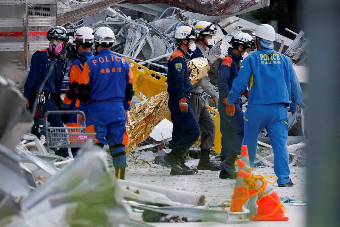Japan quake snarls auto and chip supply chains as toll hits 34