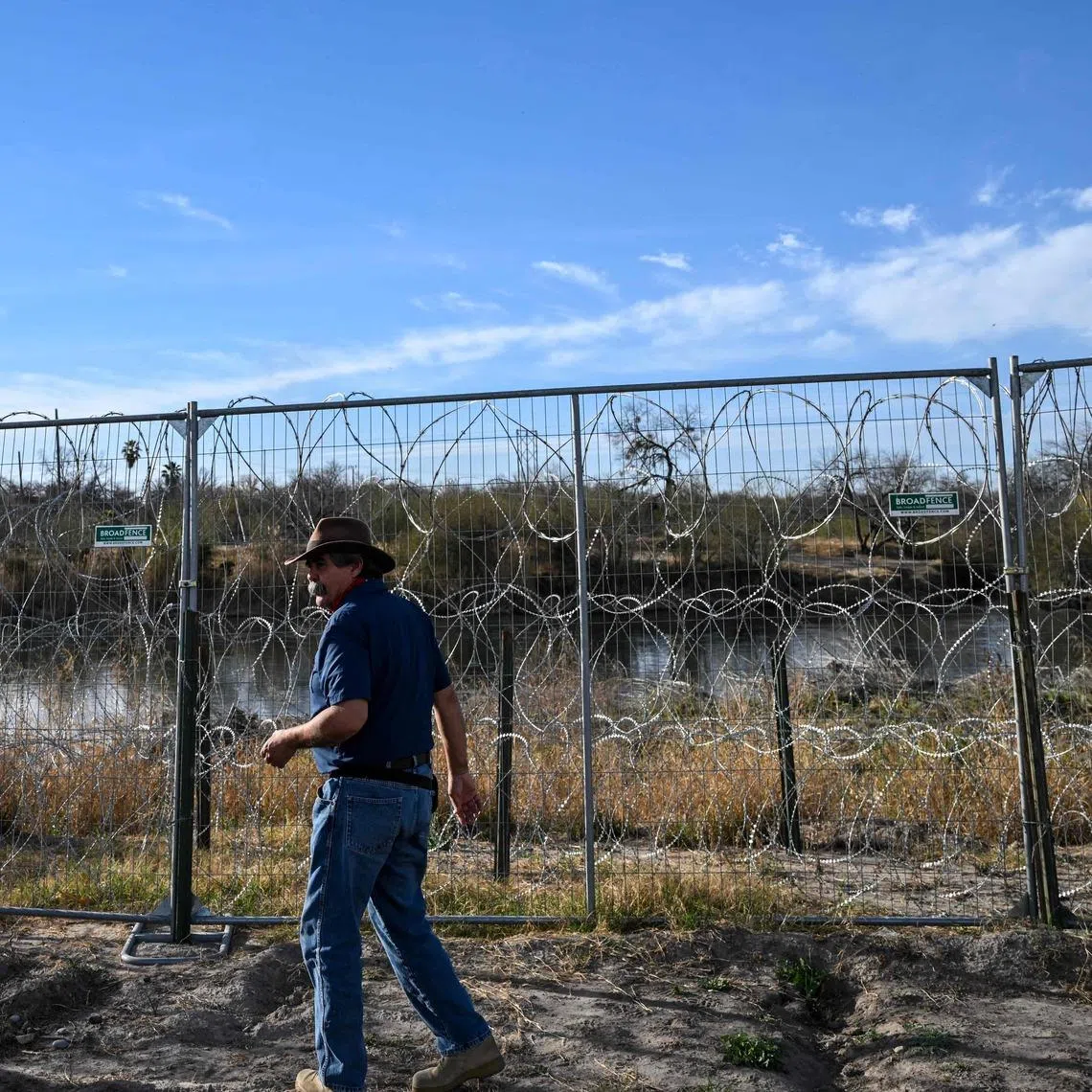 US President Donald Trump  is now targeting the border in and around Laredo, Texas.