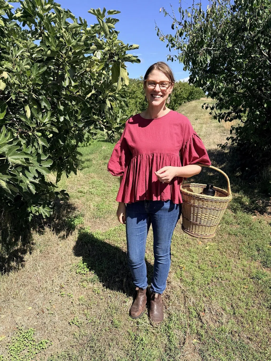 Ellie Neindorf Agnew and her husband bought fruit orchard Gully Gardens Barossa in 2024 from its previous owners.