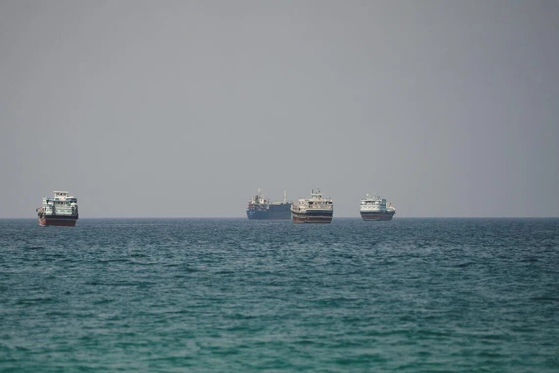 The 10-day moving average for vessels transiting through Hormuz was 10 on Sept 6, down from more than 15 on Sept 4.