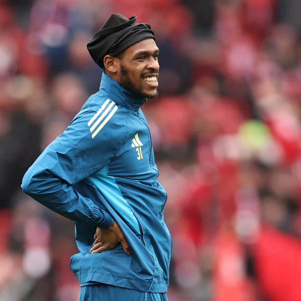 FILE PHOTO: Soccer Football - Premier League - Nottingham Forest v Fulham - The City Ground, Nottingham, Britain - March 15, 2026 Fulham's Issa Diop during the warm up before the match REUTERS/Chris Radburn/ File Photo