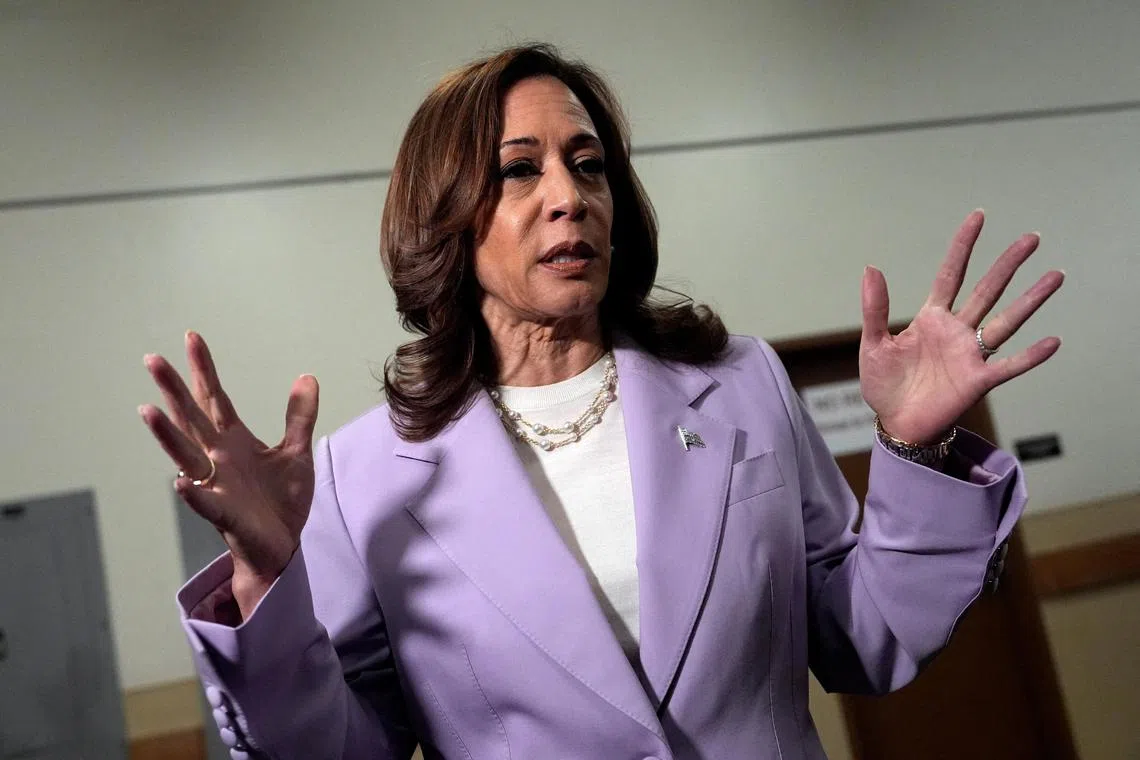 Democratic presidential candidate, US Vice-President Kamala Harris, told reporters on Aug 10 that she planned to unveil her policy positions next week, with a focus on the US economy.