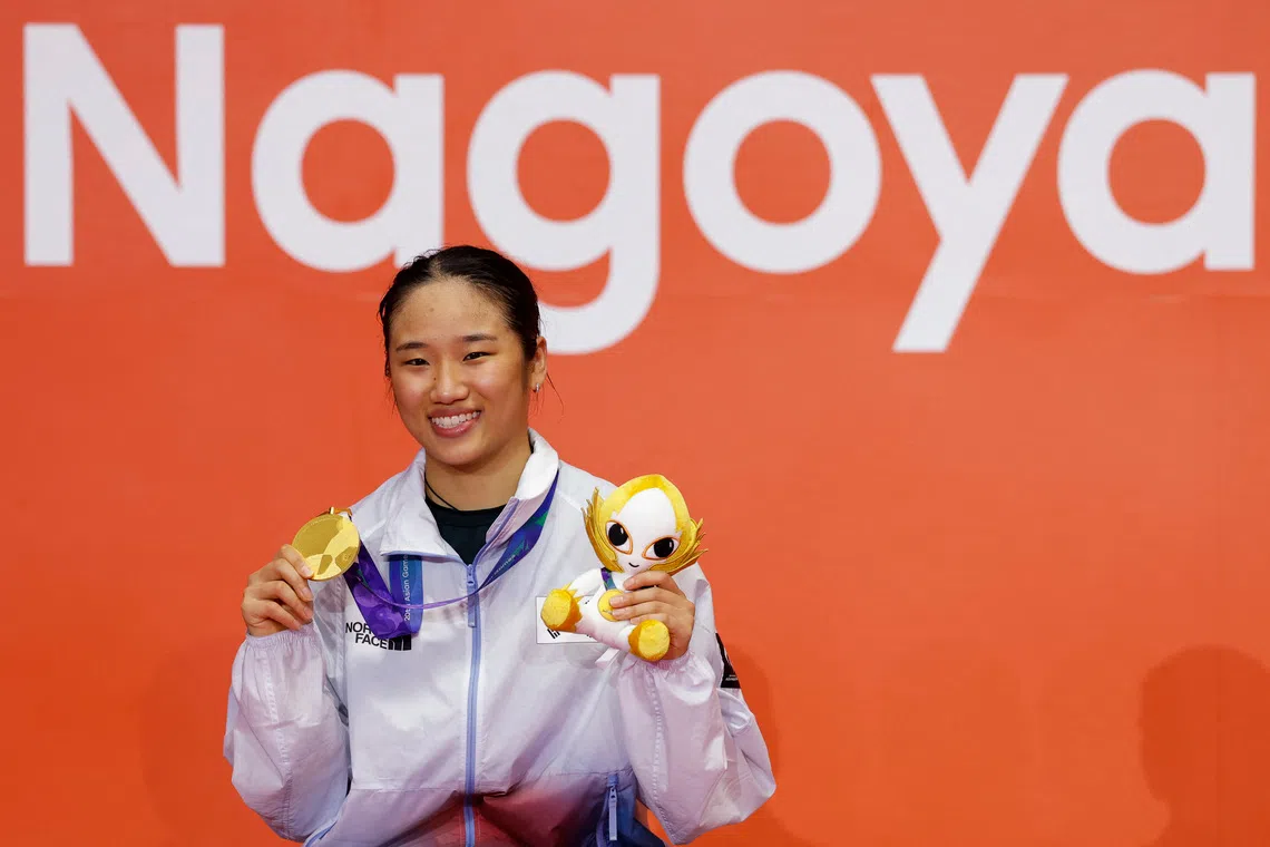 Cricket washed out as badminton queen An reigns over Asian Games