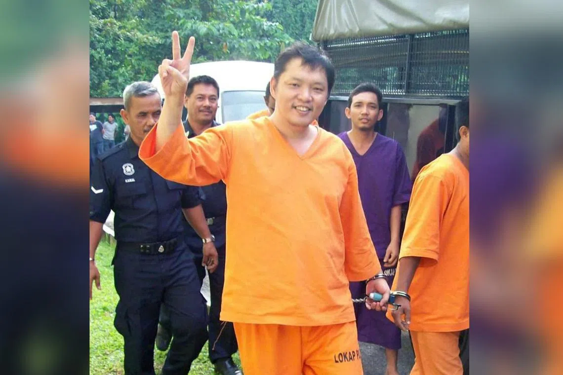 Quah Tee Keon has been detained by the authorities in Malaysia since surrendering to the police in Kuala Lumpur on Oct 28, 2013.