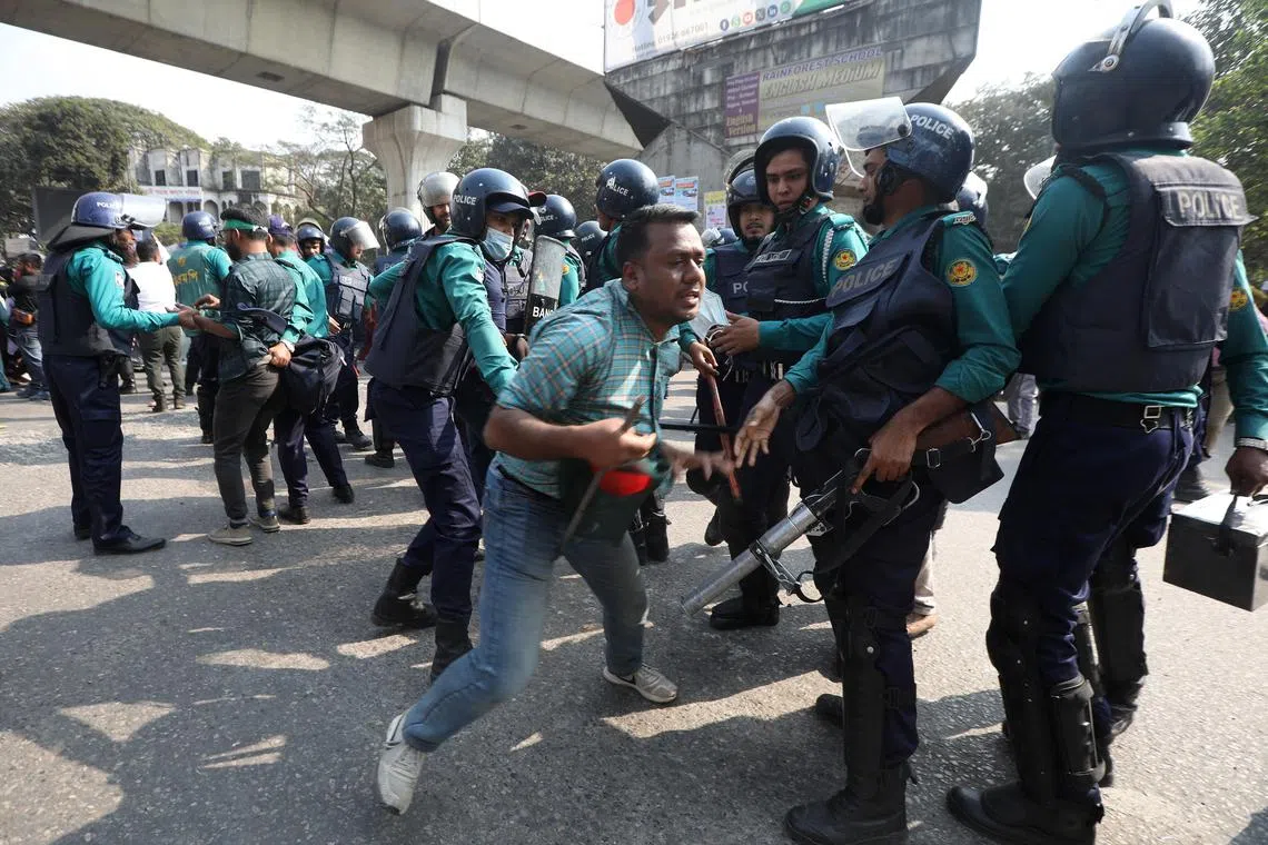 Police said security forces have arrested more than 8,600 people since the operation began on Feb 8.