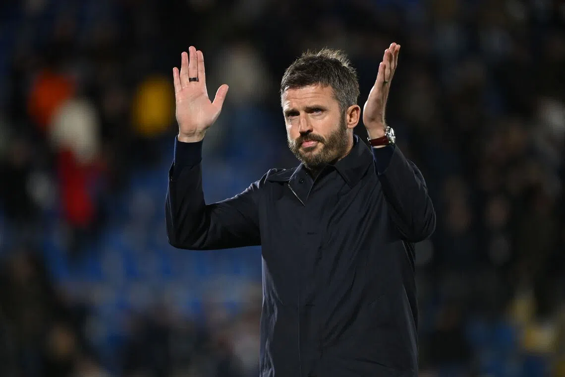 Manchester United coach Michael Carrick is under pressure after a seven-game winless run.