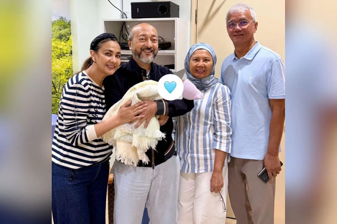 Eden Zakaria Ezran Cheah, who weighs 2.9kg, was born at 8.48am on Aug 16.