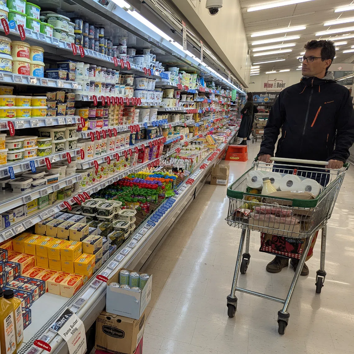 In Wellington, butter costs NZ$8.60 (S$6.40) for a 500g block, a nearly 50 per cent hike from a year ago, and more than double the price a decade ago.