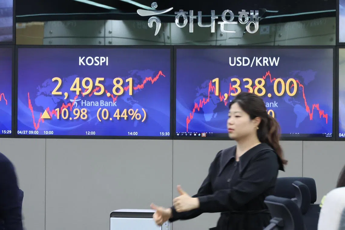 Offshore markets have already scooped up a net US$13.8 billion (S$18.44 billion) of South Korean bonds this year.