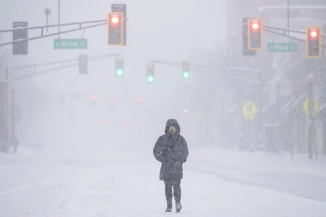 How does climate change affect winter storms?