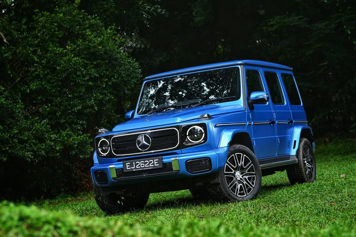 Mercedes-Benz G580 with EQ Technology for Life motoring review photographed on Sep 1, 2025.
