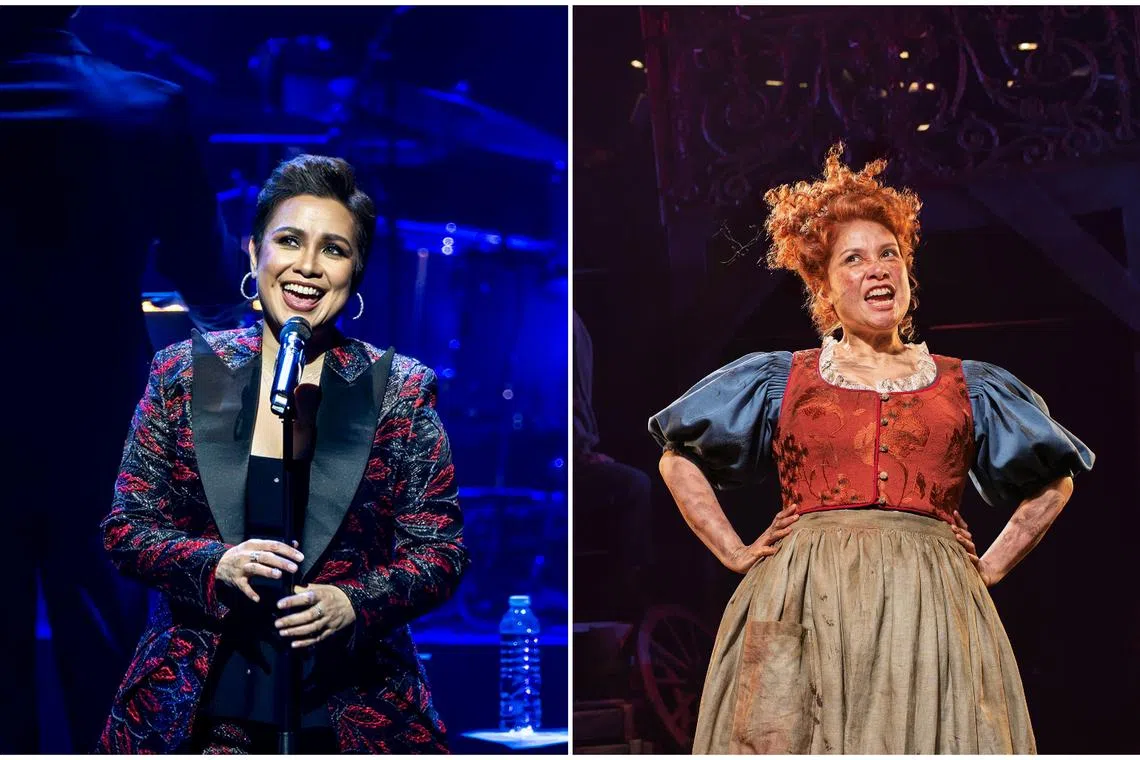 Filipino singer-actress Lea Salonga plays the role of Madame Thenardier in the Les Miserables The Arena Spectacular World Tour at Sands Theatre.