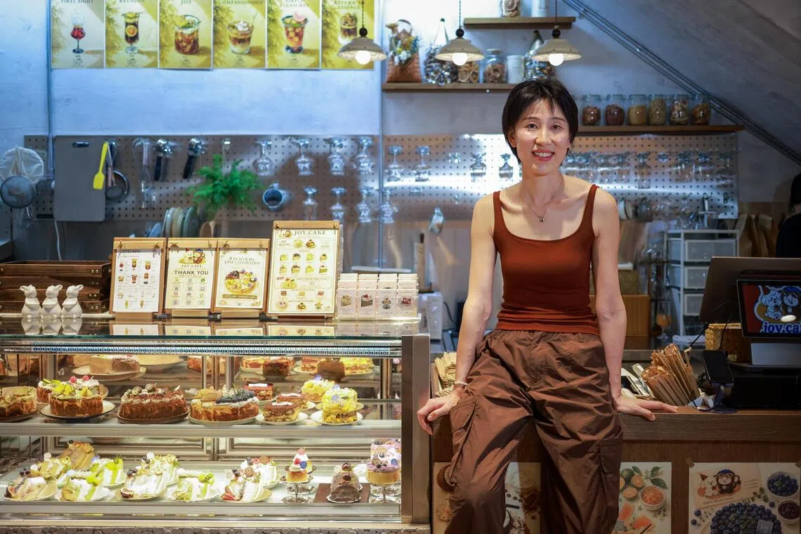 ST20260903_202615200453/hkdessert12/Jason Quah
Nikita Ma, owner of Joy Cake pictured Sept 3, 2026. ST PHOTO: JASON QUAH
