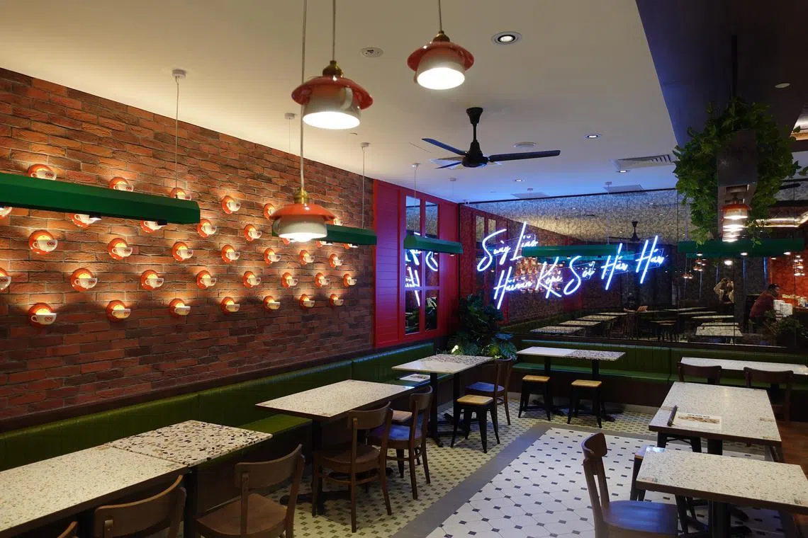 The Hainan Story Coffee House at Nex is a casual eatery offering different styles of Hainanese cooking.