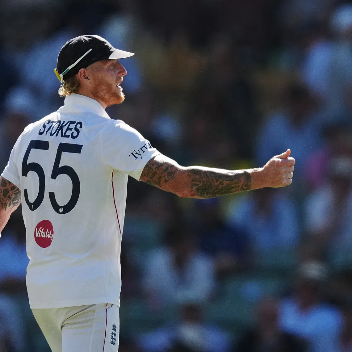 Cricket - The Ashes - Australia v England - Third Test - Adelaide Oval, Adelaide, Australia - December 19, 2025 England's Ben Stokes REUTERS/Asanka Brendon Ratnayake