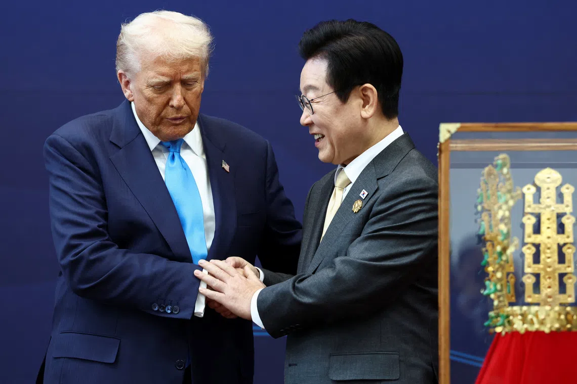 South Korea's Lee praises Trump, hopes US can resume North Korea dialogue