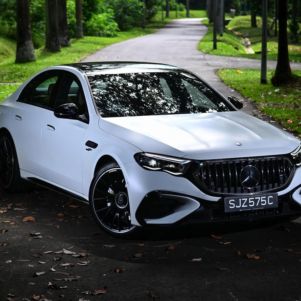 Mercedes-AMG E53 for Life Motoring photographed on Aug 21, 2025.