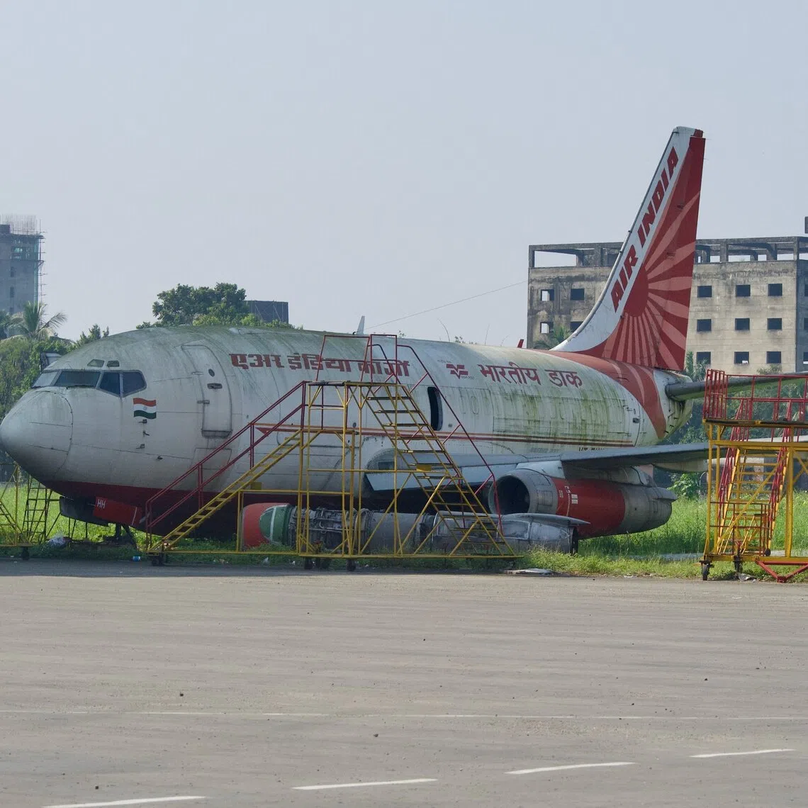 Air India admitted that it misplaced the Boeing 737-200 in Kolkata Airport in 2012.