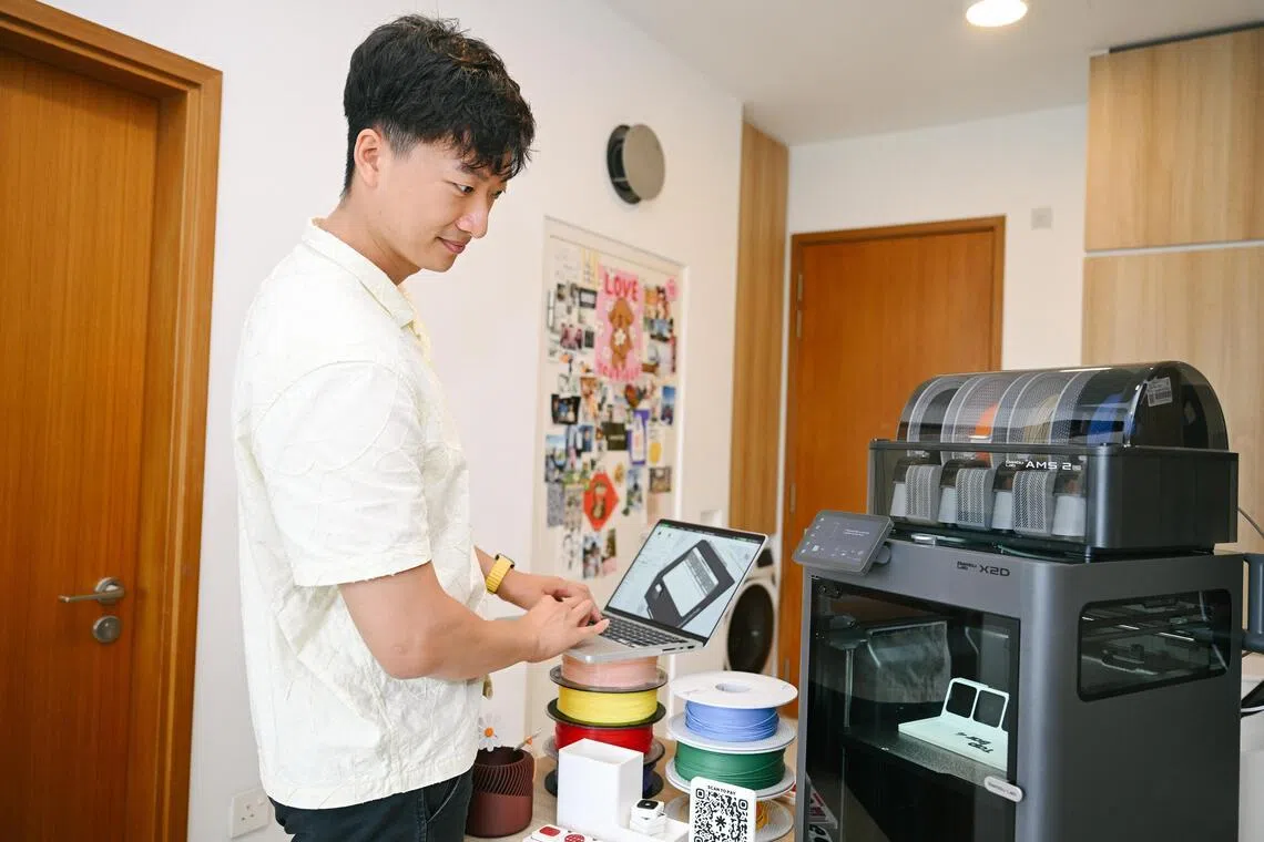 Entry-level 3D printers can easily be incorporated into a home set-up for hobby use.