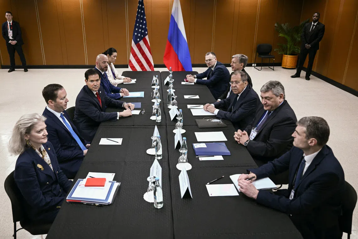 Kremlin signals before Lavrov-Rubio meeting that its stance on Ukraine peace talks remains unchanged