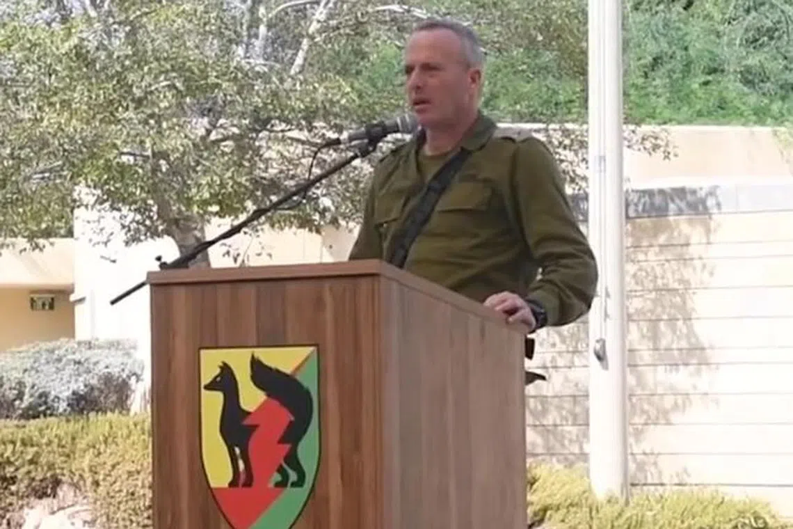 Brigadier General Avi Rosenfeld said he is the one responsible in Division 143.