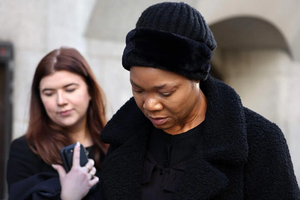 Beatrice Ekweremadu (right), wife of Nigeria's former deputy senate president, Ike Ekweremadu and her family are accused of bringing a 21-year-old man from Nigeria to have his kidney removed. 