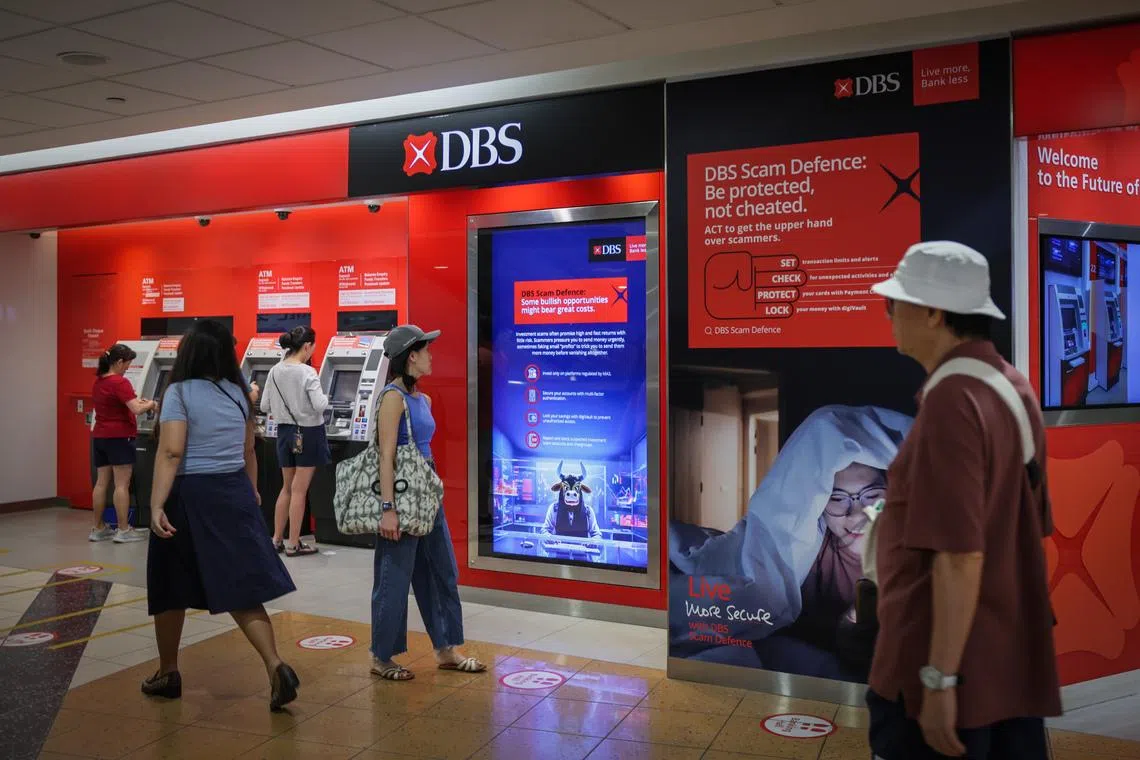 Beware of scam e-mails about DBS or POSB digital tokens: Police