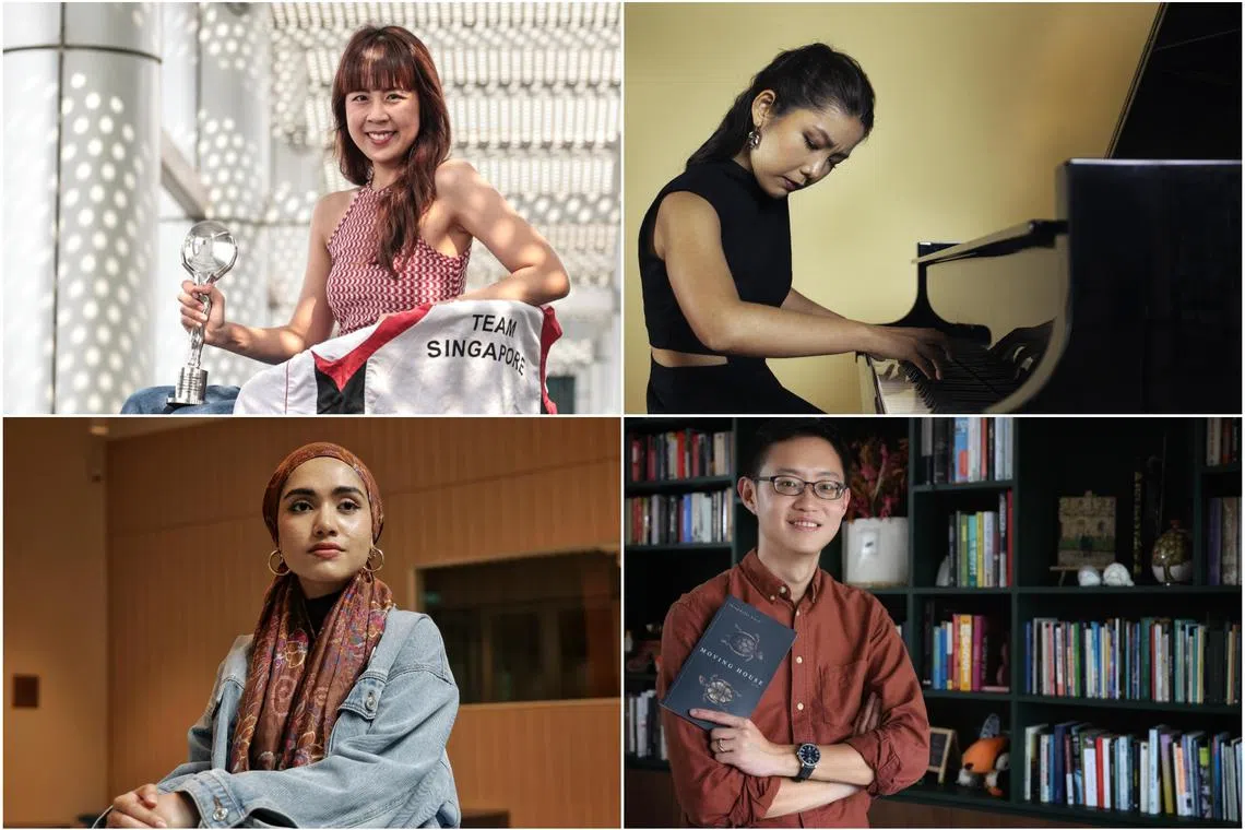 From classical music to the West End, visual arts to wrestling, these young talents are flying the Singapore flag high on the global stage.