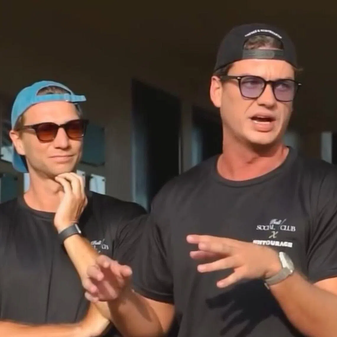 The two Dutch organisers of the Entourage Run club, who have been identified by Indonesian authorities only by their initials, are believed to have left Indonesia on July 23.