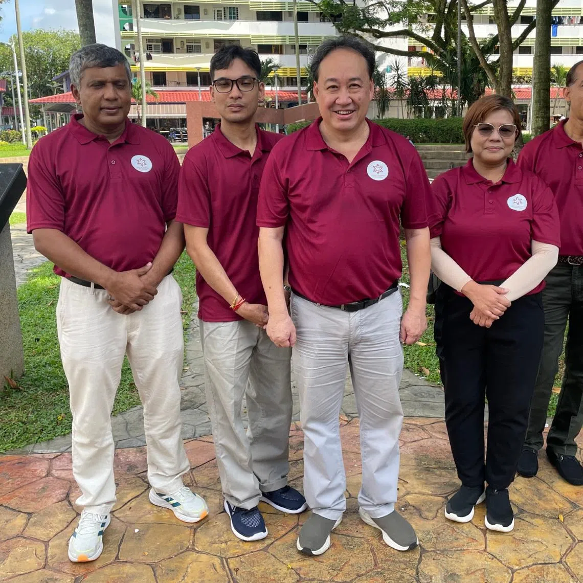 People’s Alliance for Reform unveils four candidates. (From left) Mr Kumar Appavoo, businessman; Mr Prabu Ramachandran, commercial banker; PAR's secretary-general Lim Tean; Ms Sarina Abu Hassan, nurse; and Mr Nadarajan Selvamani, private school director.