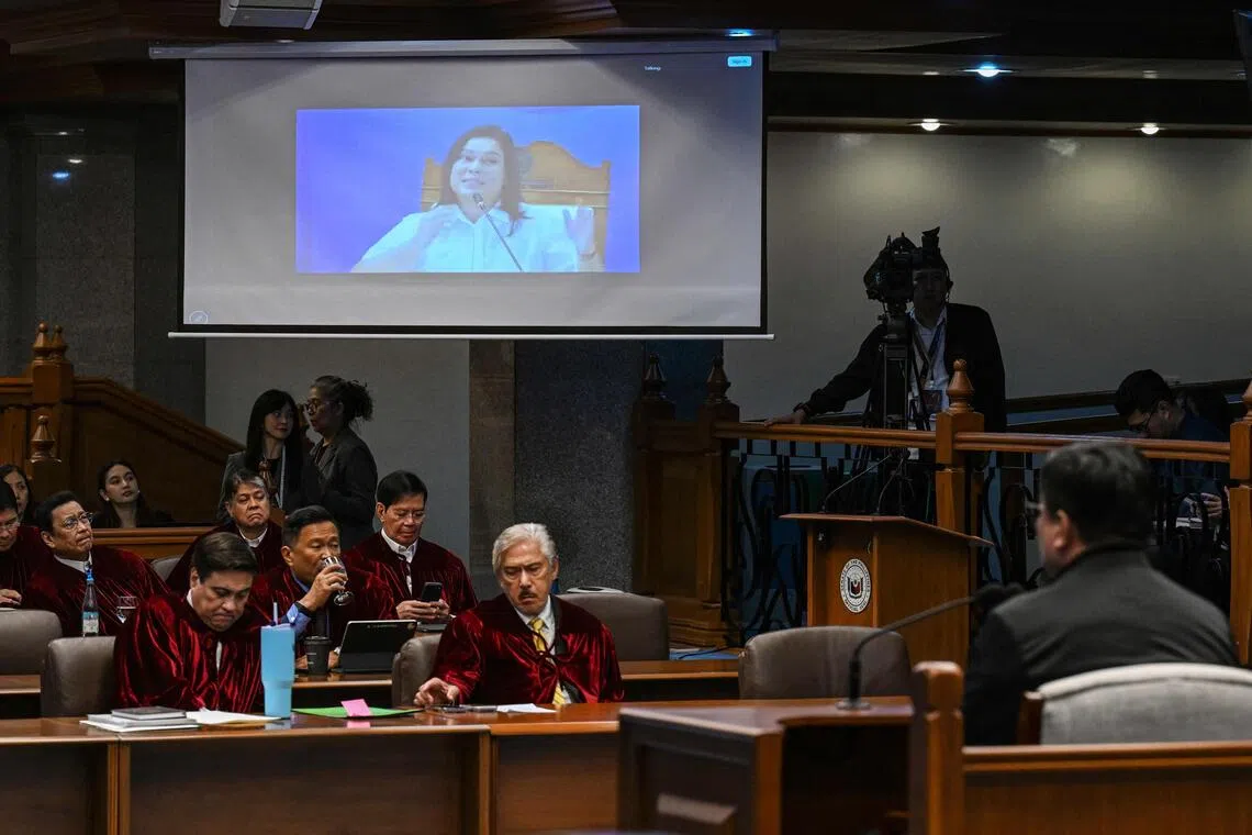 Philippine V-P Sara Duterte hit with criminal charge over Marcos ‘threat’
