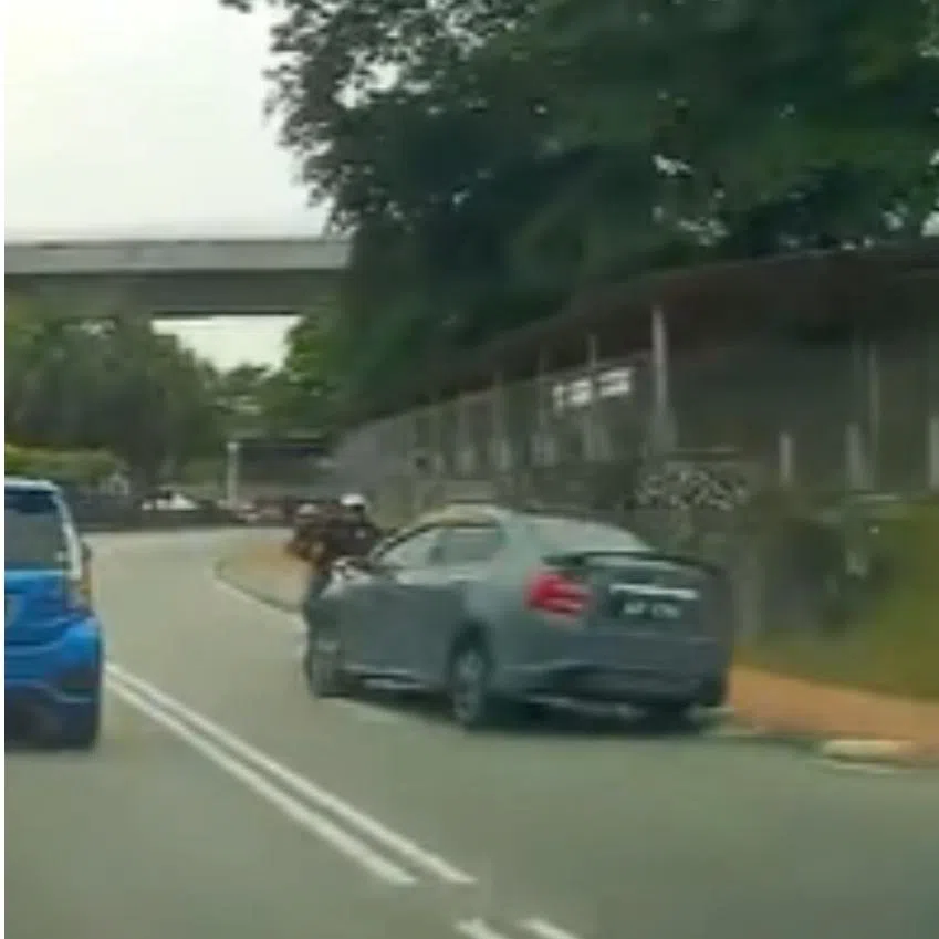 Saktygaanapathy Ravichandran was charged under Section 302 of the Penal Code for causing the death of motorcyclist Amirul Hafiz Omar, 33. 