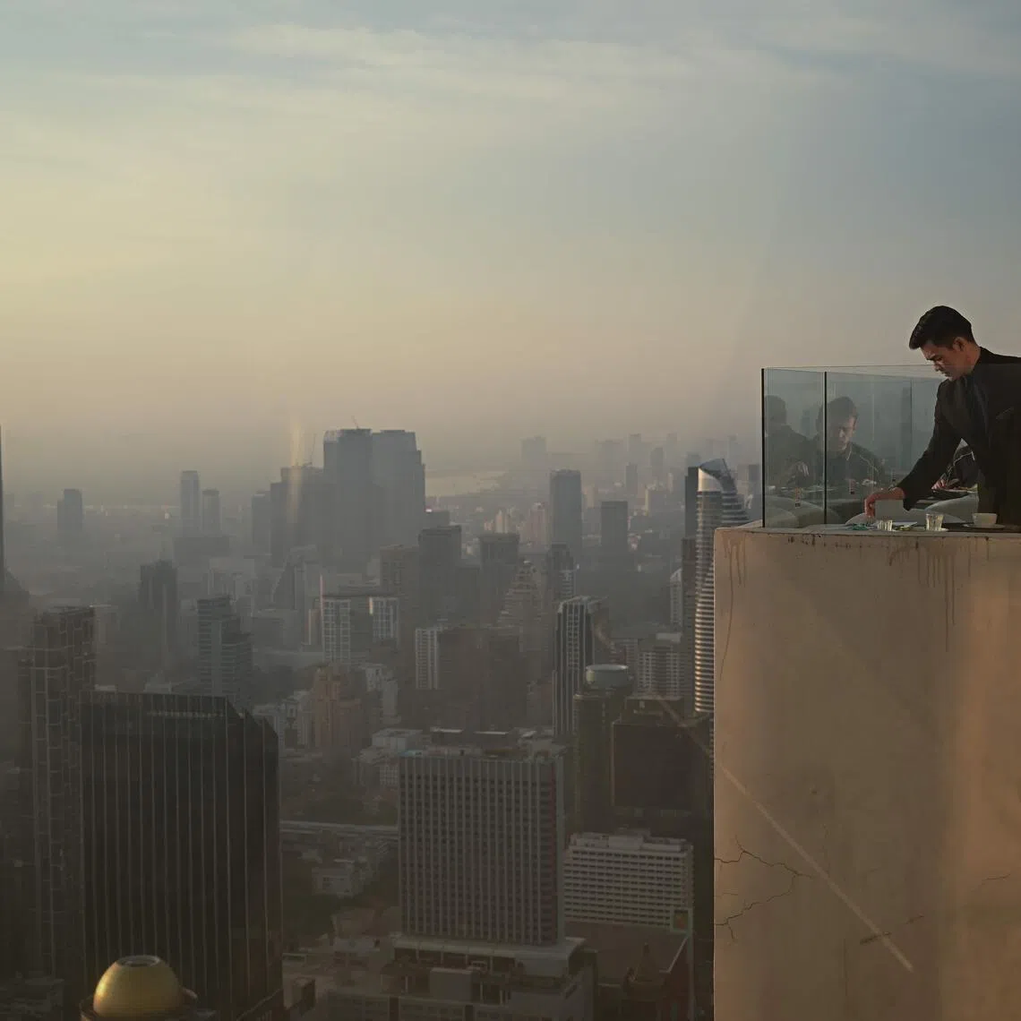 The spikes in PM2.5 pushed Bangkok to 12th place among the world’s most polluted major cities at one point on the morning of Jan 14.