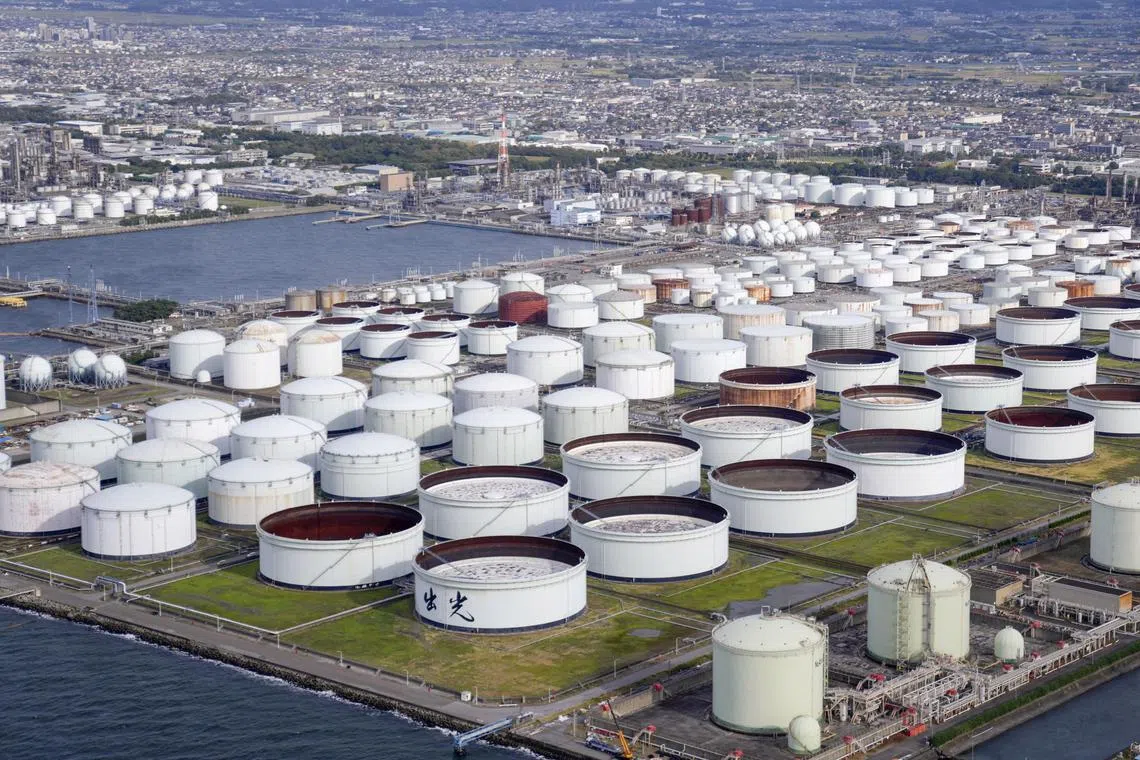 An oil factory in Ichihara, Japan. Japan is the world’s fourth-largest oil buyer.
