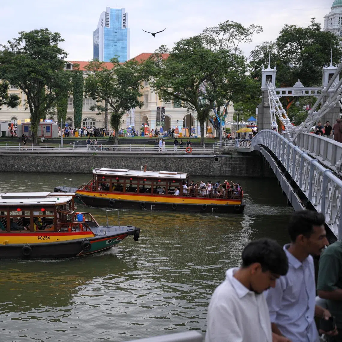  Cruising down the Singapore River and watching a live skit is one of the over 100 activities organised in the 2026 edition of the Singapore HeritageFest.