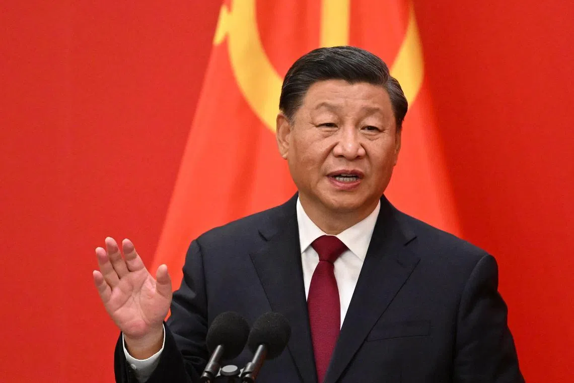 Mr Xi Jinping’s government has recently eased up on a regulatory crackdown on tech giants. 