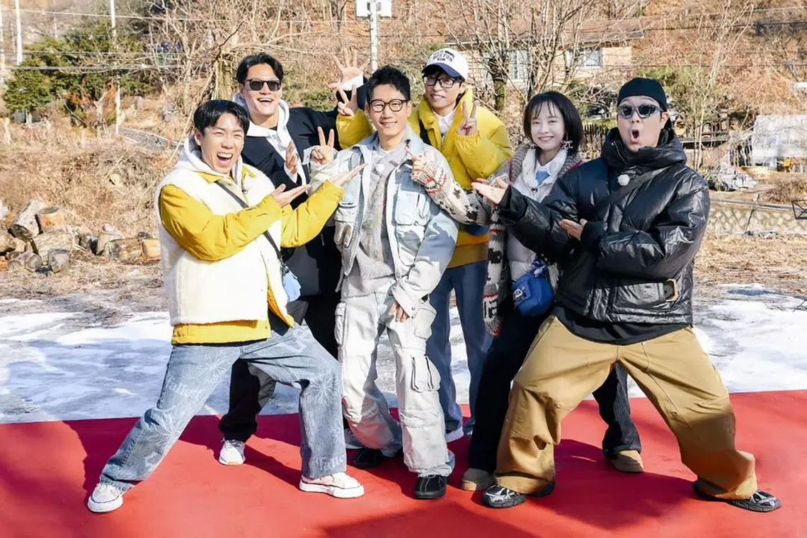 South Korean comedian Jee Seok-jin (centre) returns to variety show Running Man following a hiatus for health reasons.