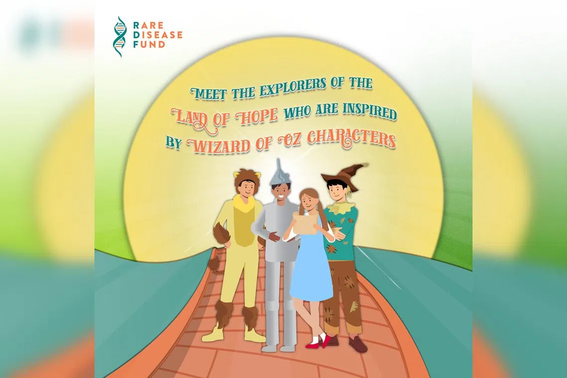 With the theme of Wizard of Oz, this year’s campaign aims to “light up the Tree of Hope in the Land of Hope”.