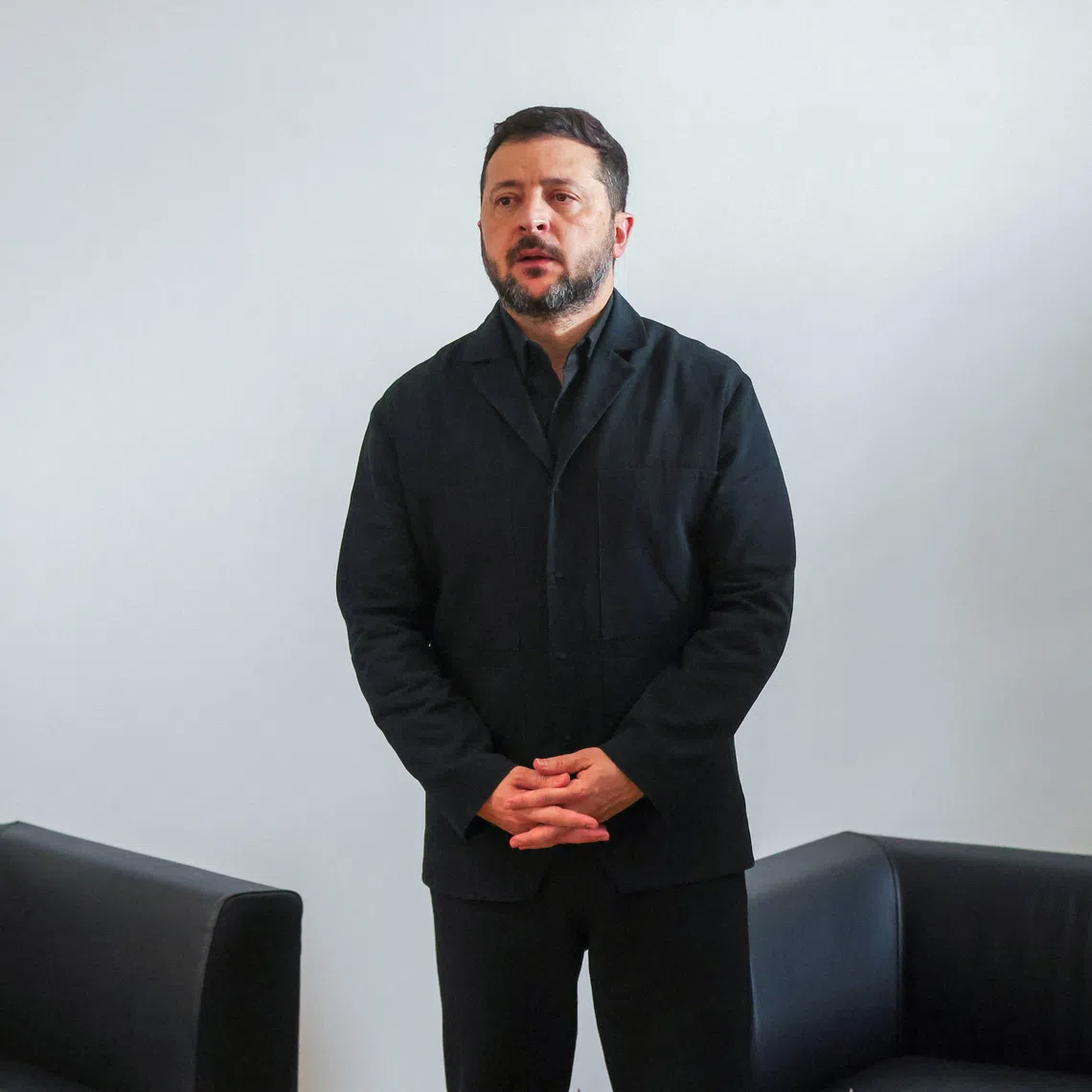 The Ukrainian leader said Kyiv was willing to halt strikes on Russian oil refineries if Washington supplied Ukraine with interceptors for the Patriot anti-missile system.