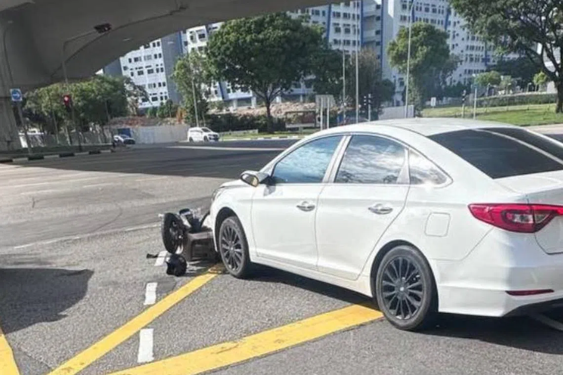 The accident took place at the junction of Bartley Road East and Airport Road on March 15.
