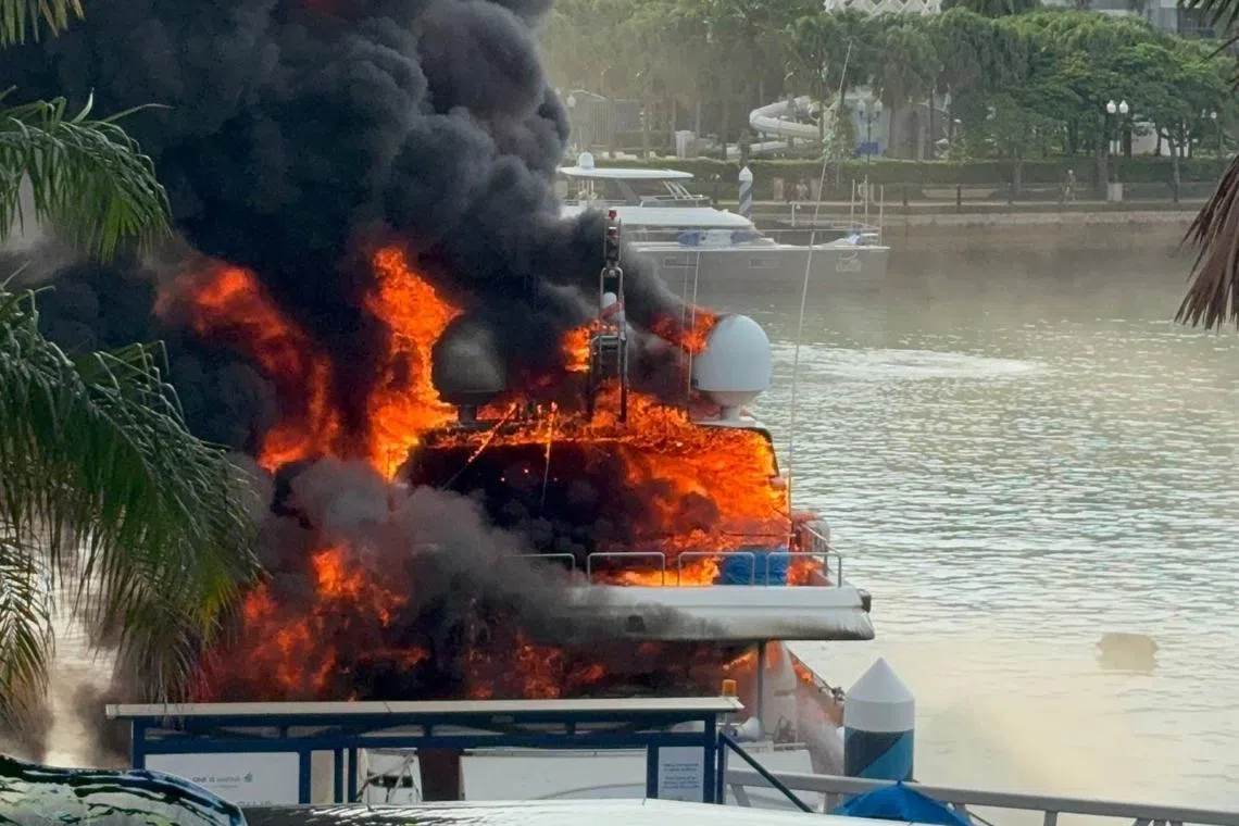 The cause of the fire remains under investigations.